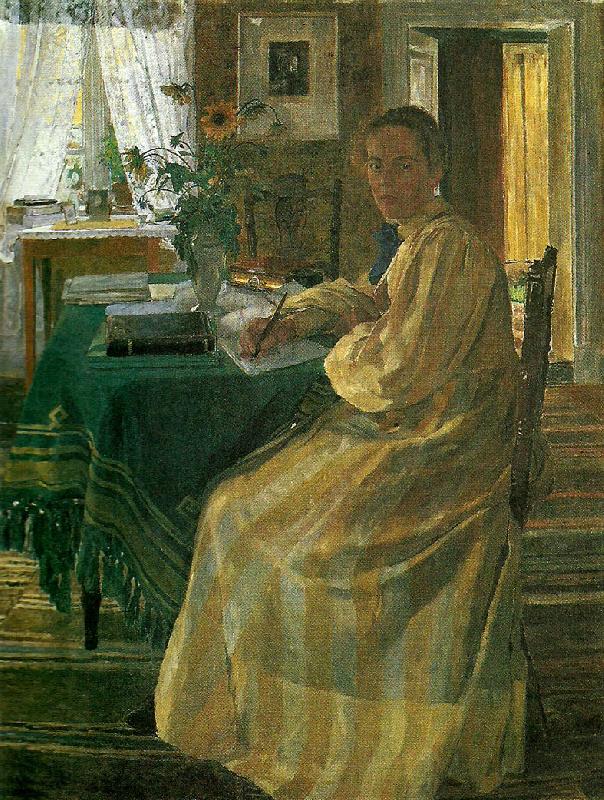 Carl Wilhelmson konstnarens syster